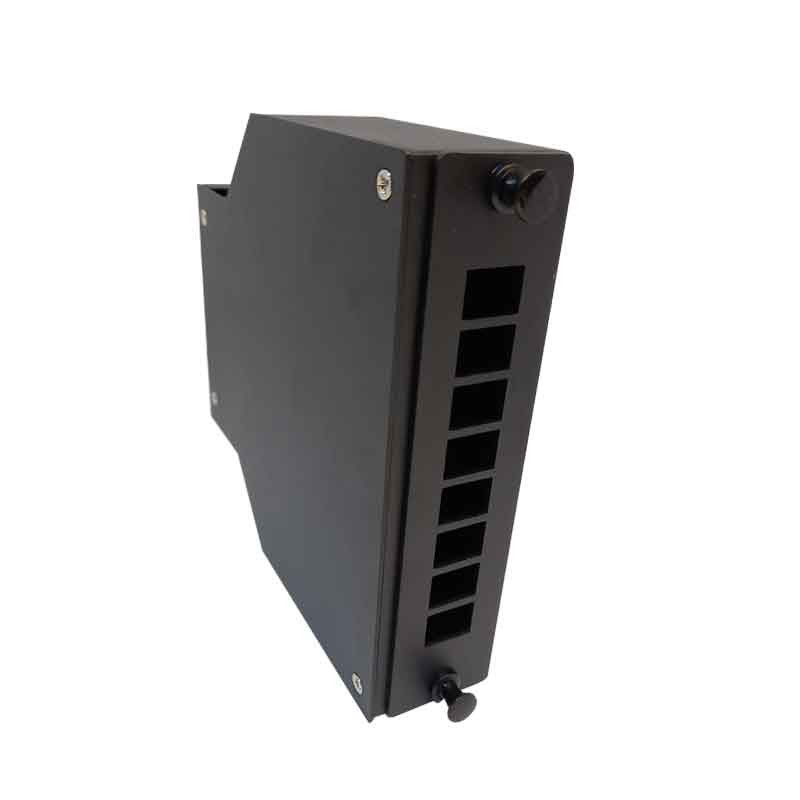 BANDEJA FUSION RIEL DIN 16F PANEL LGX 8 LC-SC 