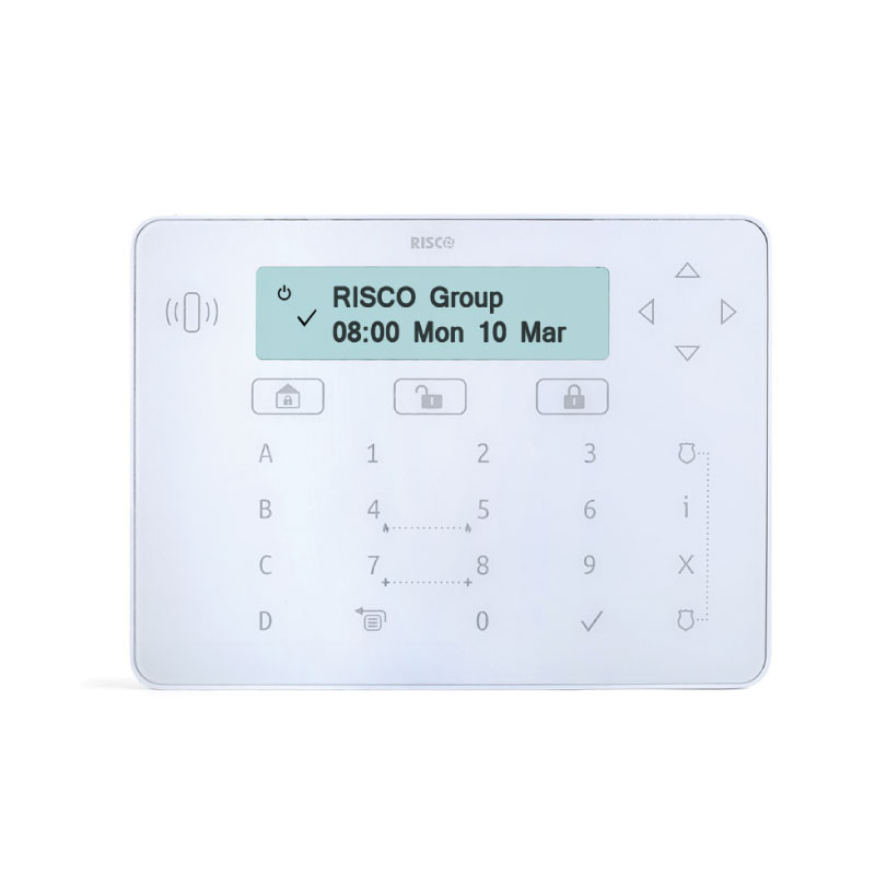 TECLADO TOUCH ELEGANT BLANCO ANTIGUO