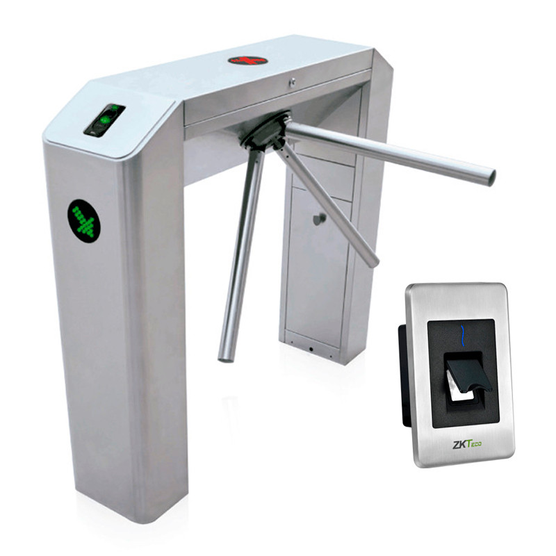 TORNIQUETE BIDIRECCIONAL CON LECTOR TARJETA-HUELLA SILK