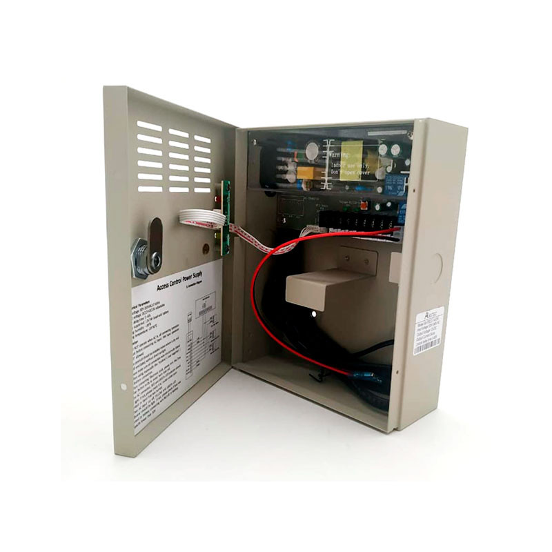 KIT FUENTE+CARGADOR+GABINETE 12V - 5A