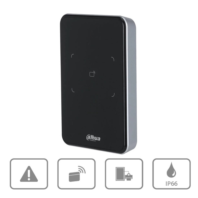 LECTOR TARJETA ID 125KHZ DAHUA INT/EXT WIEGAND/RS485