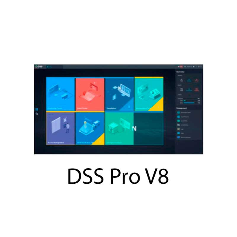 LICENCIA BASE DSS PRO 8 16CH VIDEO