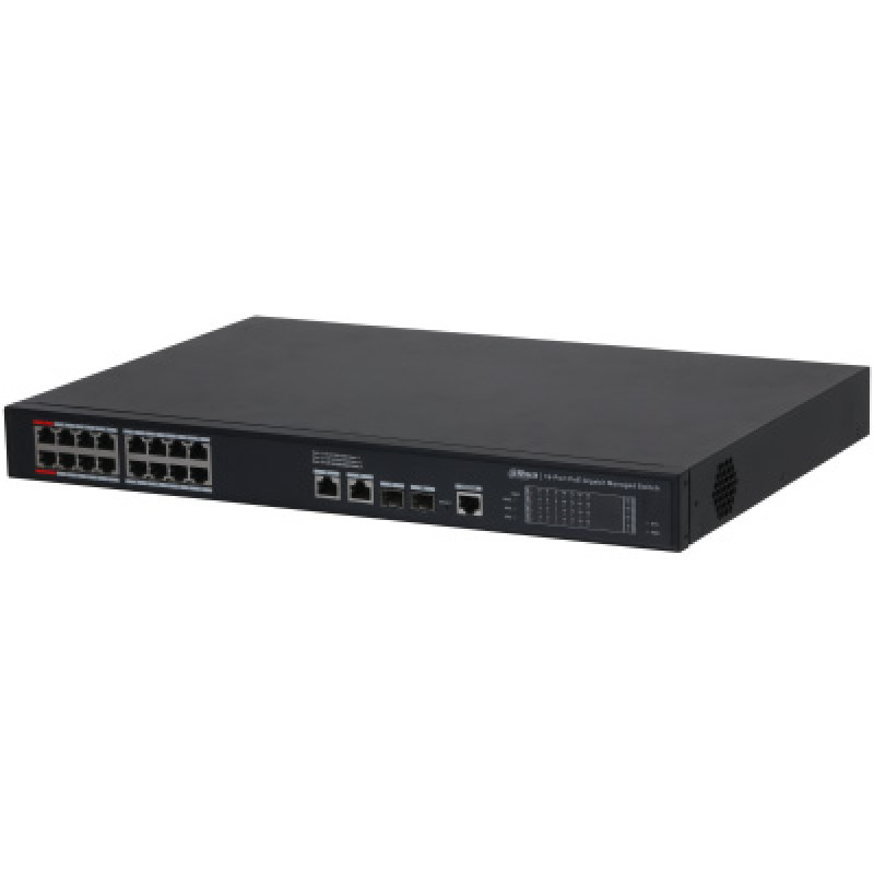 SWITCH L2 CLOUD 16 POE GIGA + 2 GIGA + 2 SFP 240W DISTA