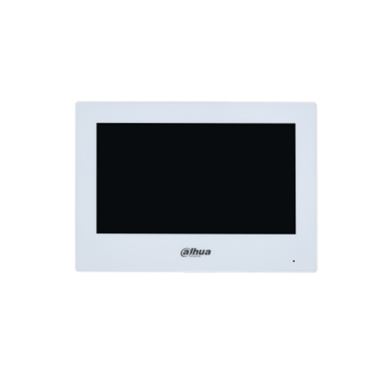 MONITOR VIDEOPORTERO DAHUA 7" POE 6IN 1OUT NEGRO WIFI