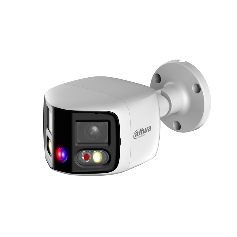 CÁMARA IP BALA 2X4MP 180° TIOC WIZSENSE IR25