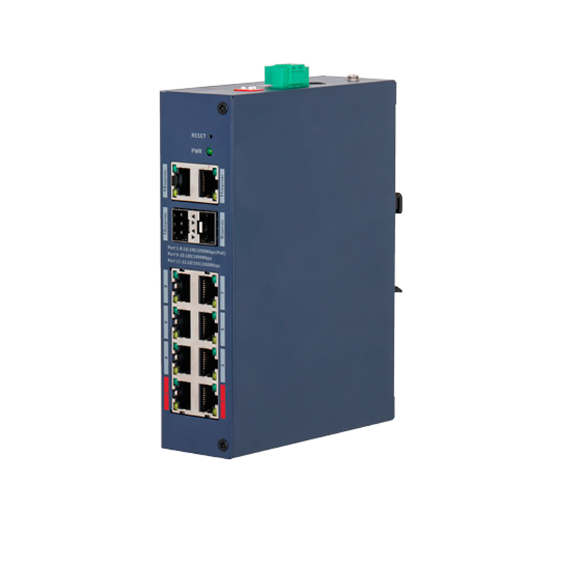 SWITCH IND L2 8 POE GIGA + 2 SFP + 2 GIGA 120W RIEL DIN