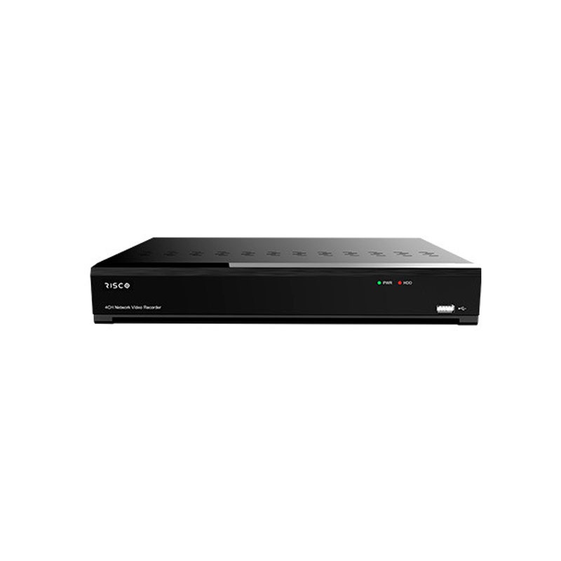 NVR RISCO 4CH ONVIF SMD VGA X1 HDMI 4K X1 AUDIO IN-OUT 