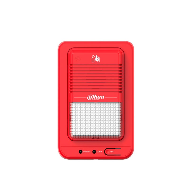 SIRENA CON LUZ ESTROBO INALAMBRICO LORA