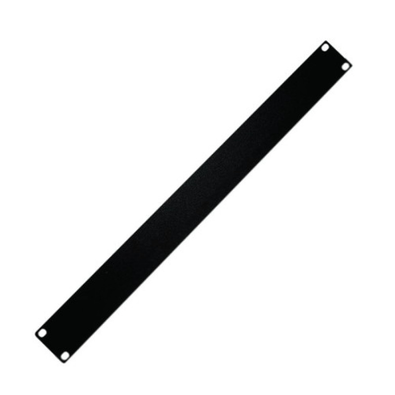 TAPA CIEGA 1U PARA RACK 19” NEGRA