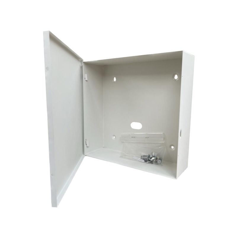 METAL BOX WITH MOUNTING HOLES