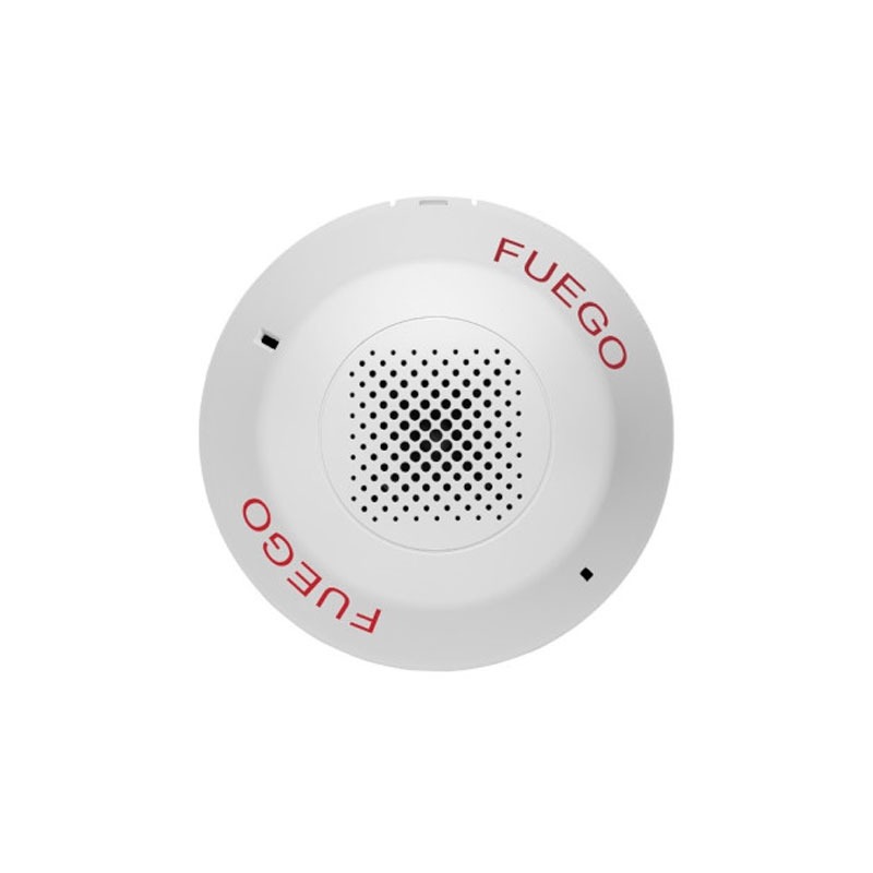 PARLANTE CIELO BLANCO LEYENDA FUEGO