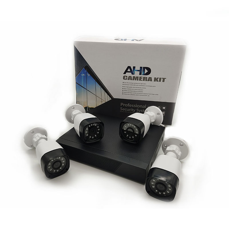 KIT DVR 4CH 1080N 4 CAMARAS 720P CON HDD 500GB