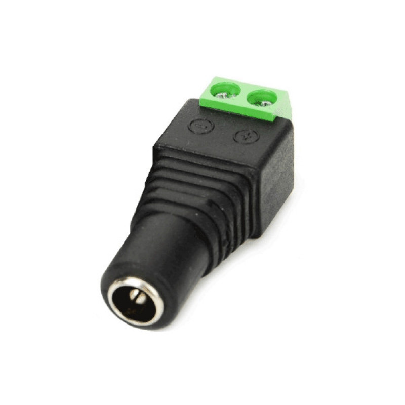 CONECTOR PLUG PARA CAMARAS 12V HEMBRA