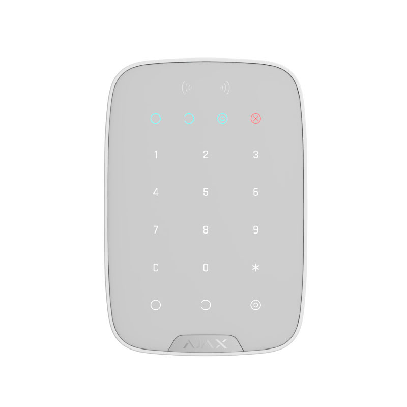 TECLADO KEYPAD INALAMBRICO AJAX 2 VIAS BLANCO