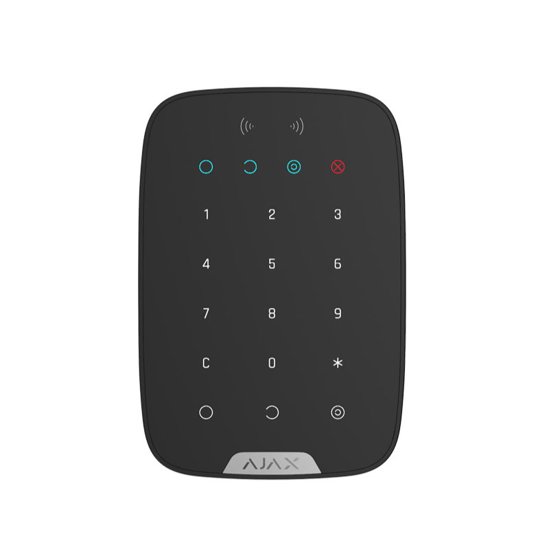 TECLADO KEYPAD AJAX INALAMBRICO 2 VIAS NEGRO