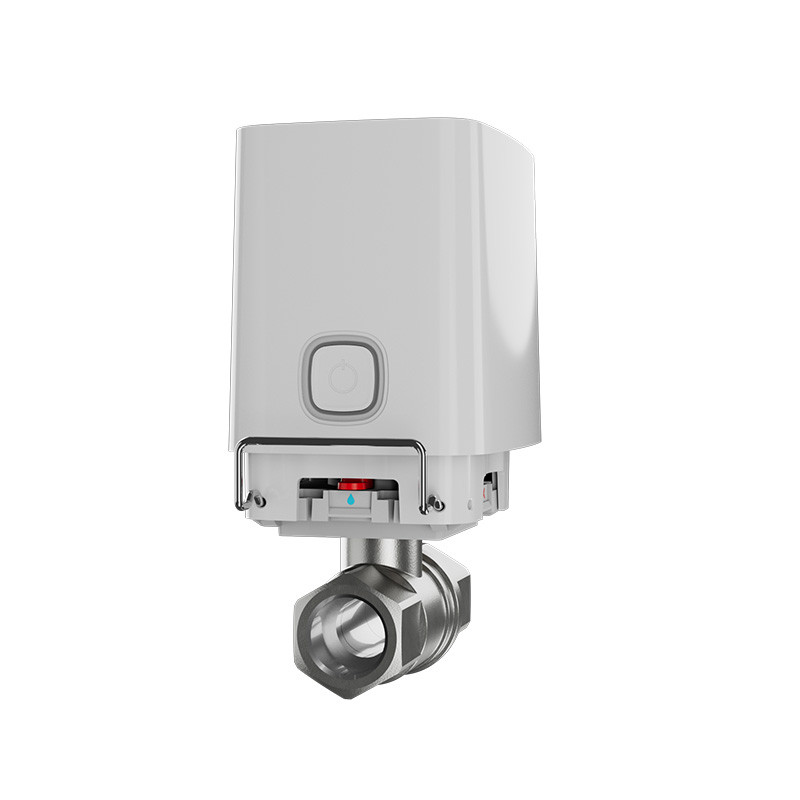 VALVULA CIERRE AGUA CONTROL REMOTO 1 PULGADA BLANCO