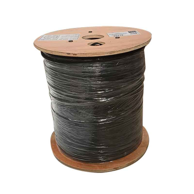 FIBRA OPTICA BDN G657A2 EXT 2F LSZH DROP NEGRA 1000MT