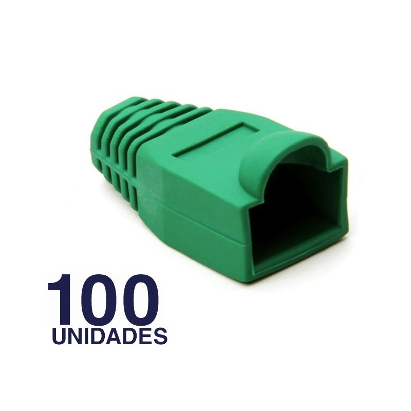 CAPUCHON BDN VERDE PARA RJ45 (100UNID)