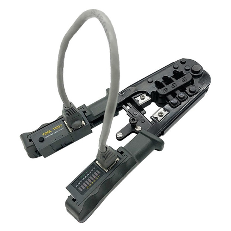 CRIMPEADORA C-TESTER RJ11-6P RJ45-8P