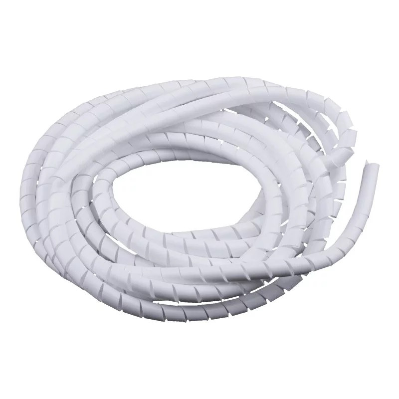 ESPIRAL PLASTICO PE 10MM 9MTS BLANCO 