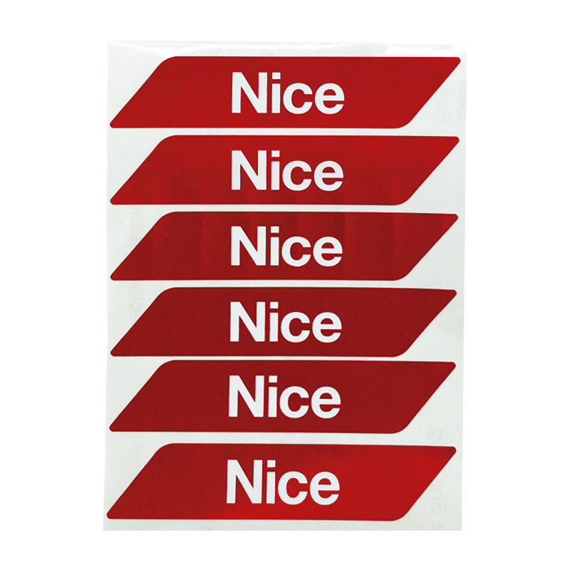 AUTOADHESIVO PARA BRAZOS DE BARRERAS NICE PECCININ