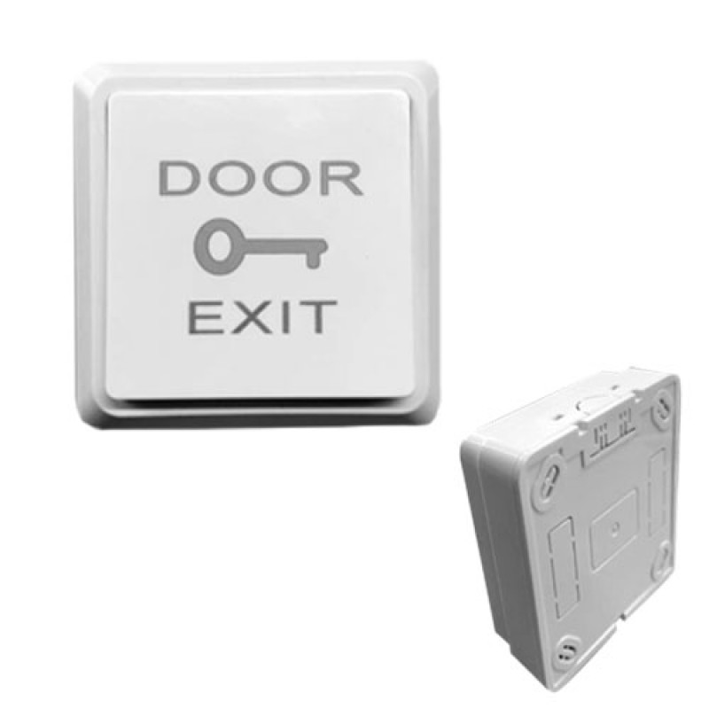 PULSADOR SALIDA SOBREPUESTO PLASTICO NA-NC