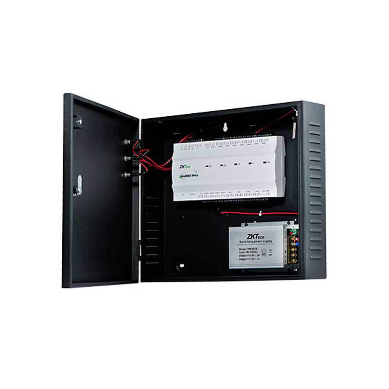 CONTROLADOR 2 PUERTAS PUSH C- GABINETE Y FUENTE