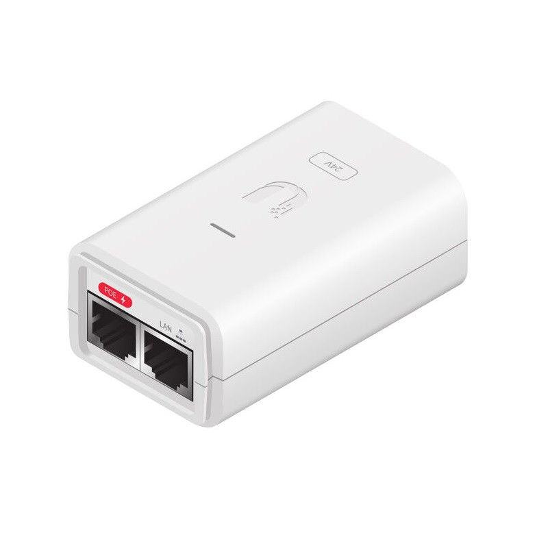 24VDC 7W GIGABIT INYECTOR POE 0.3A REQUIERE-CABLE-PODER 