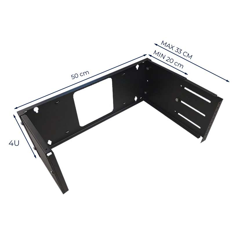 SOPORTE MURAL 4U 19"