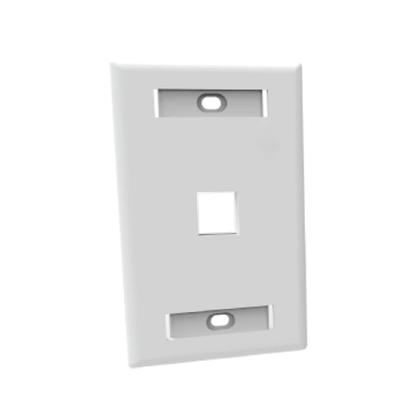 FACEPLATE PLANO 1P BDN BLANCO