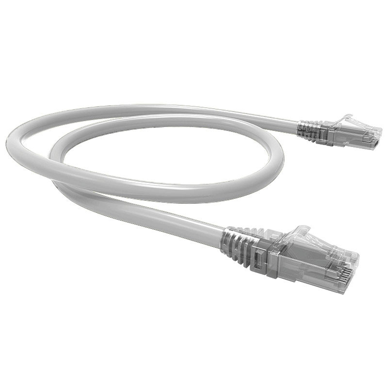 PATCH CORD U/UTP CAT6 BDN 3M BLANCO COBRE LSZH