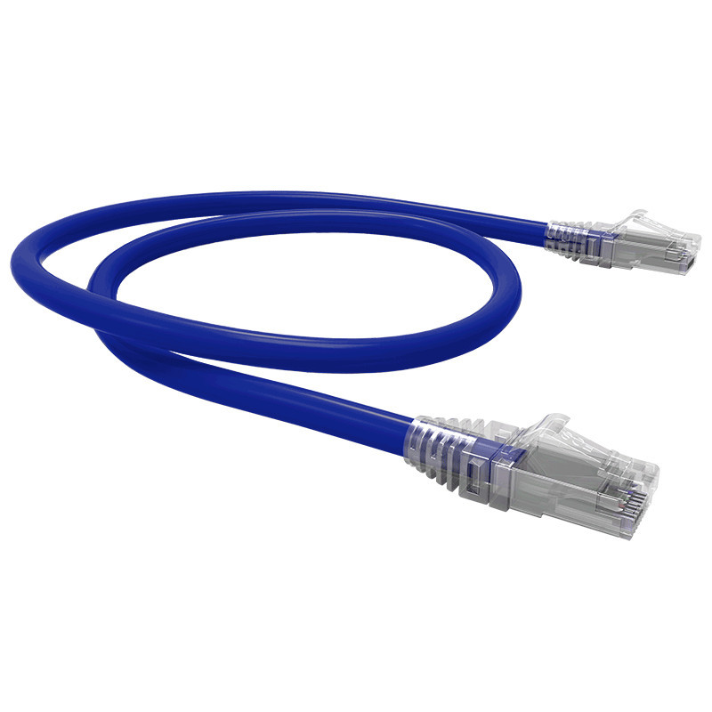 PATCH CORD U-UTP CAT6 BDN 2MT COBRE LSZH AZUL