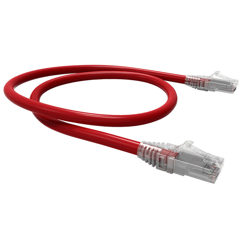 PATCH CORD U/UTP CAT6 BDN ROJO 2M COBRE LSZH