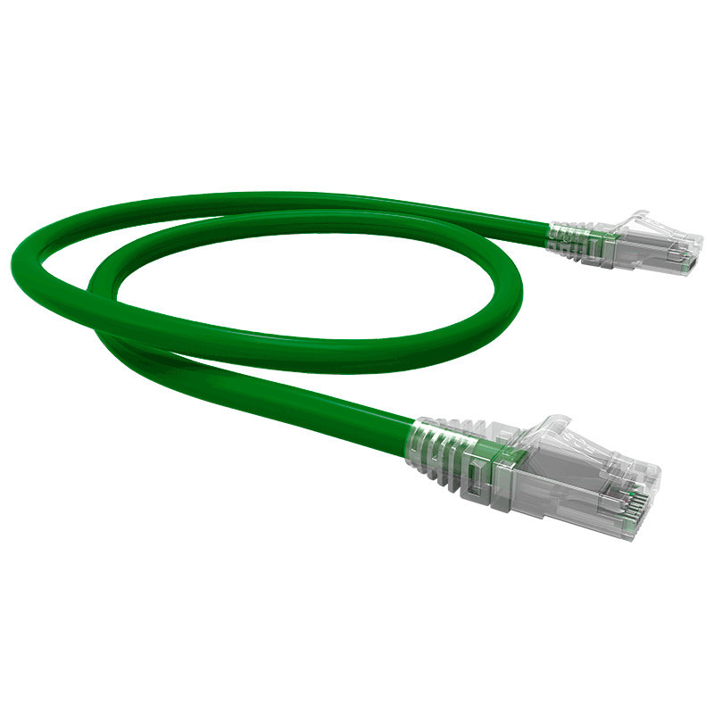 PATCH CORD U/UTP CAT6 BDN VERDE 1M COBRE LSZH