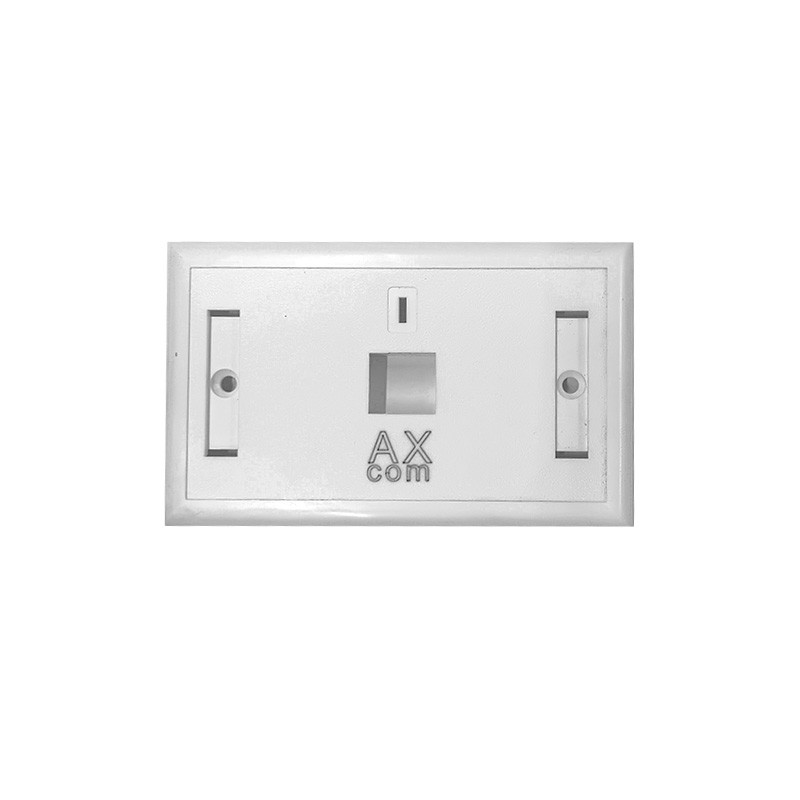 FACEPLATE LINKMADE 3 POS RJ45 AX-COM