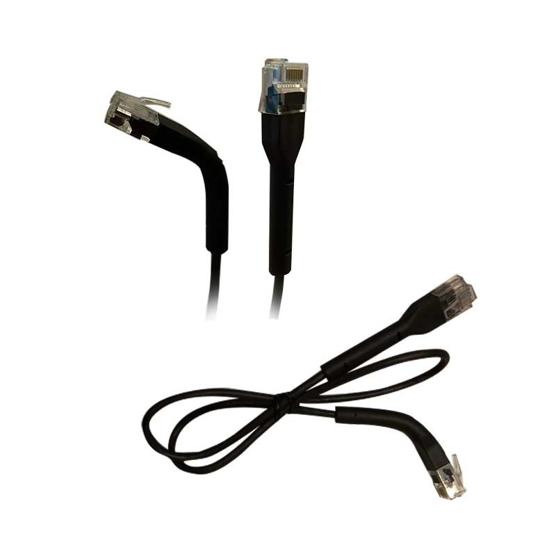 PATCH CORD DELGADO SLIM U-UTP CAT6A BDN 50CM NEGRO