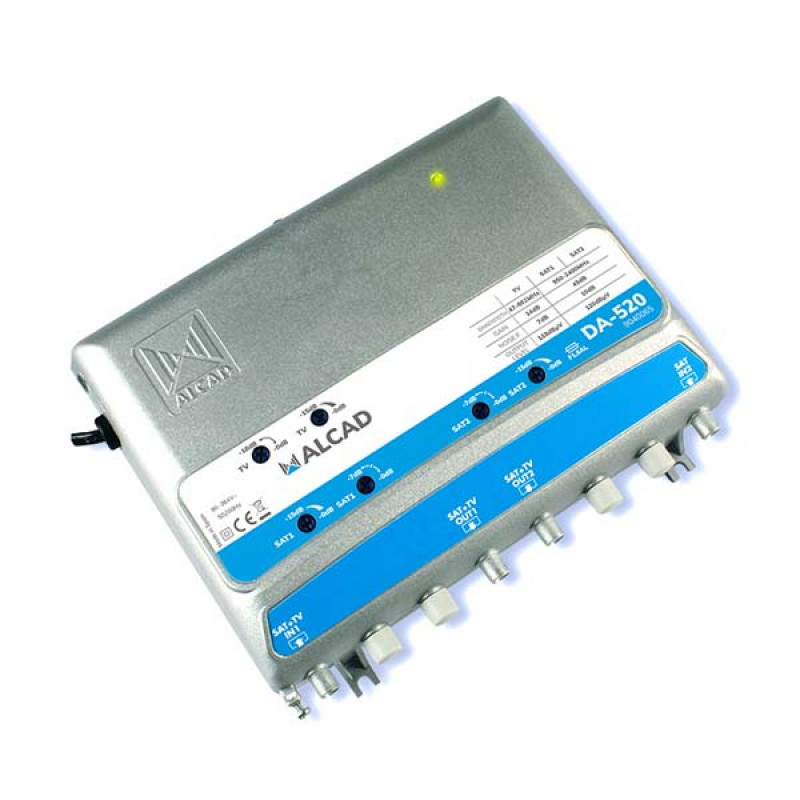 AMPLIFI. DE DISTRIBUCION DOBLE TV/SAT