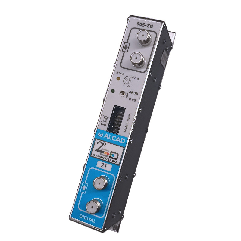 AMPLI. MONOCANAL ADYACENTE UHF, G=52 DB CANAL 21