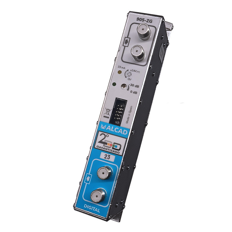 AMPLI. MONOCANAL ADYACENTE UHF, G=52 DB CANAL 23
