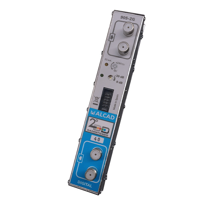 AMPLI. MONOCANAL ADYACENTE UHF, G=52 DB CANAL 40