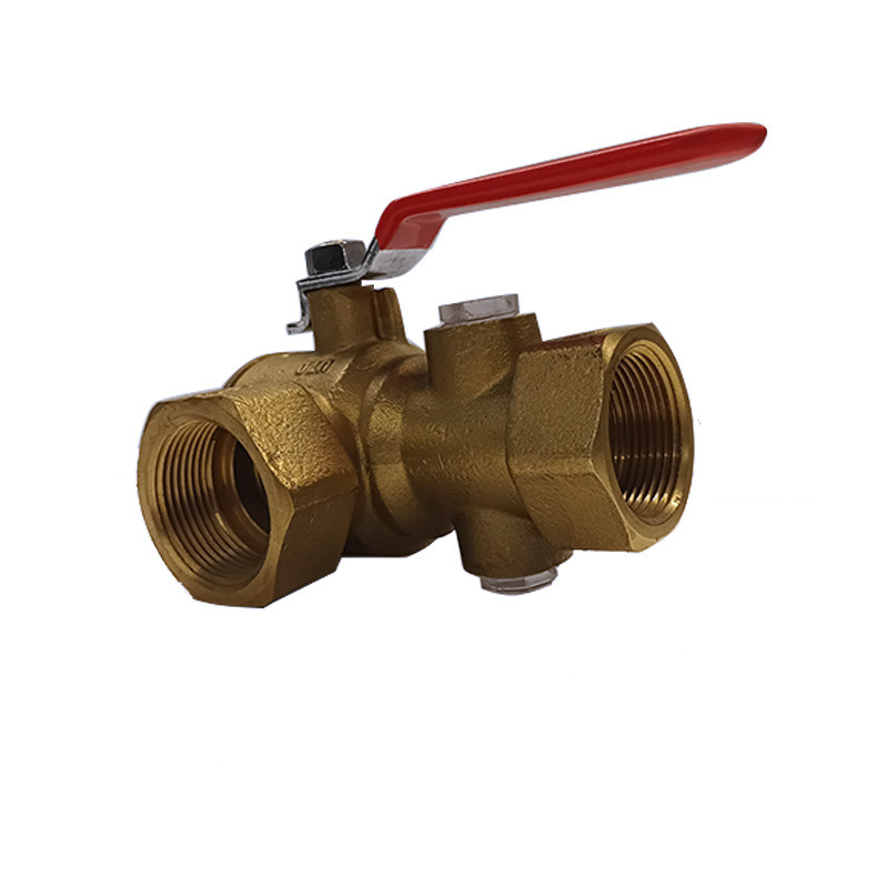 VALVULA DE PRUEBA Y DRENAJE C/VISOR 1-1/4 PULGADA NPT FM