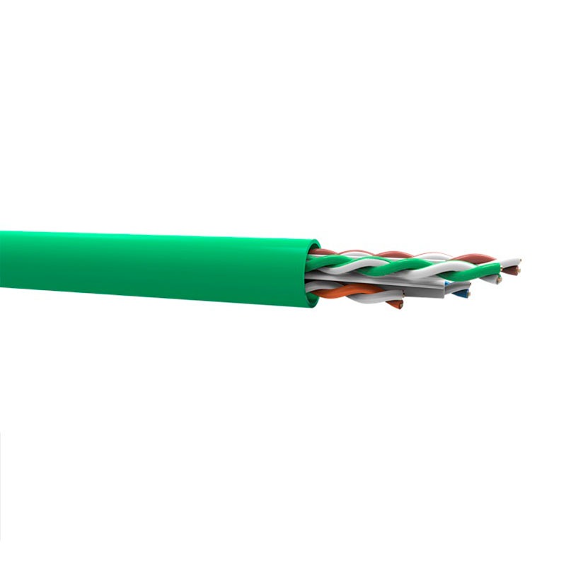 CABLE U-UTP CAT6 LSZH-3 23AWG GIGALAN ECO VERDE 305M