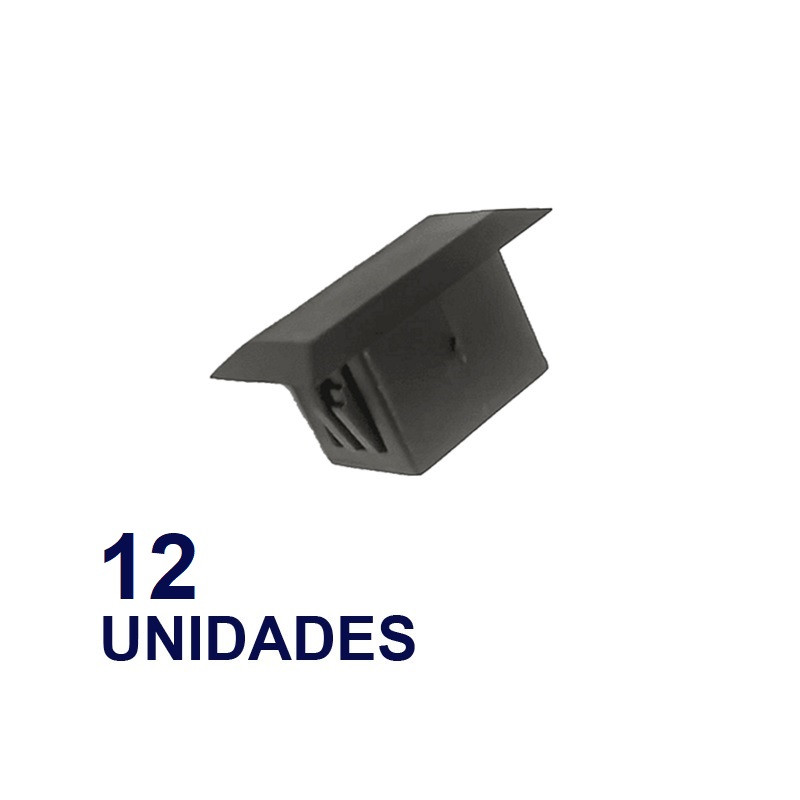 TAPA CIEGA LC-SC 12UN COLOR NEGRO