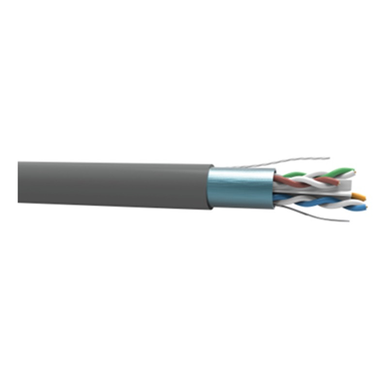 CABLE F-UTP CAT6 LSZH 23AWG GIGALAN GRIS INDUSTRIAL