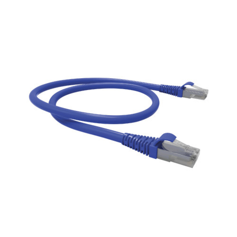 PATCH CORD U-UTP CAT5E CM MULTILAN 3M AZUL