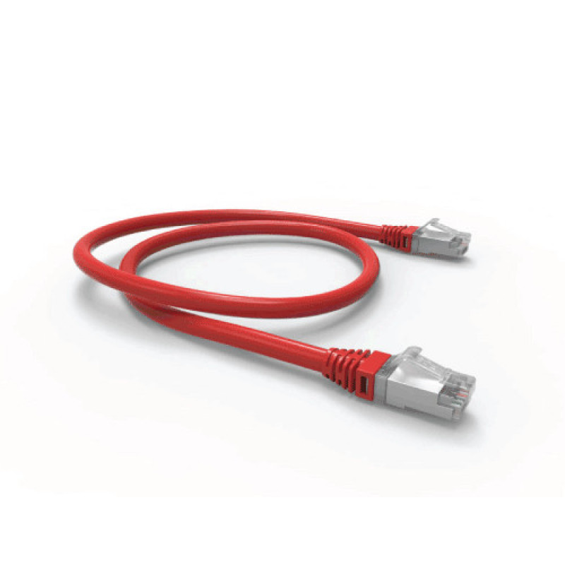 PATCH CORD U-UTP CAT5E CM MULTILAN 3M ROJO