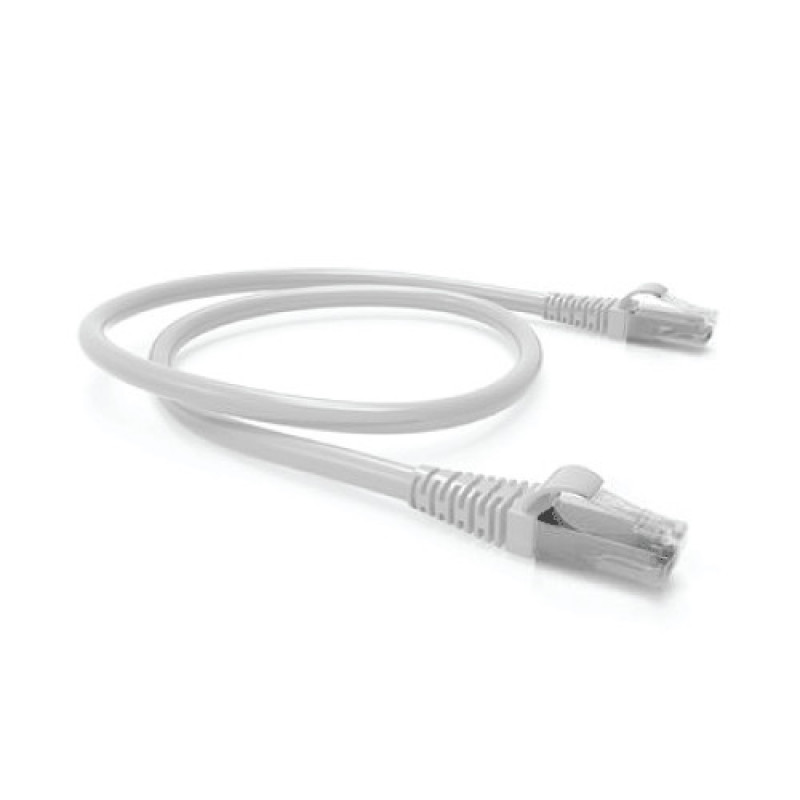 PATCH CORD U-UTP CAT5E CM MULTILAN 1M BLANCO