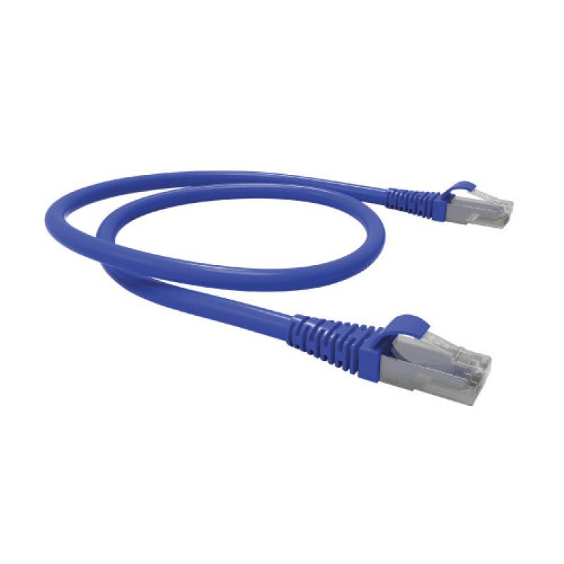 PATCH CORD U-UTP CAT5E CM MULTILAN 2M AZUL