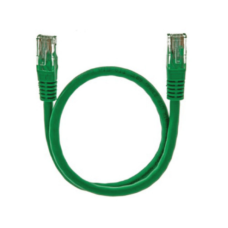 PATCH CORD U-UTP CAT5E CM MULTILAN 3M VERDE