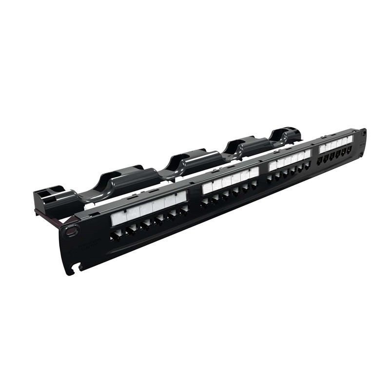 PATCH PANEL MODULAR CARGADO MULTILAN CAT5E 24P 1U